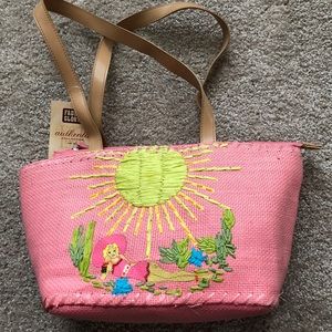 New Adorable Beach Purse Fully Lined &  with Zipper NWT